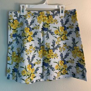 Size M Forever 21 Floral Skirt